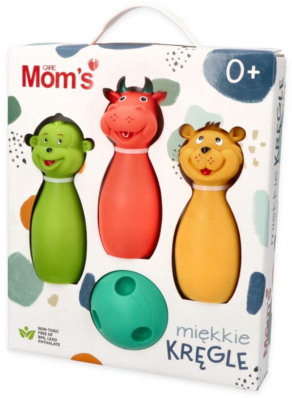 Boulingo minkšti kėgliai