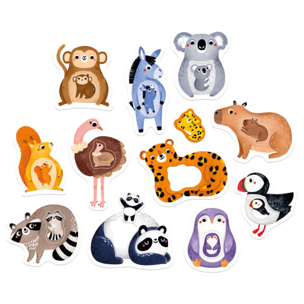 Banana Panda. Pirmoji Jumbo dėlionė "Mama ir aš“