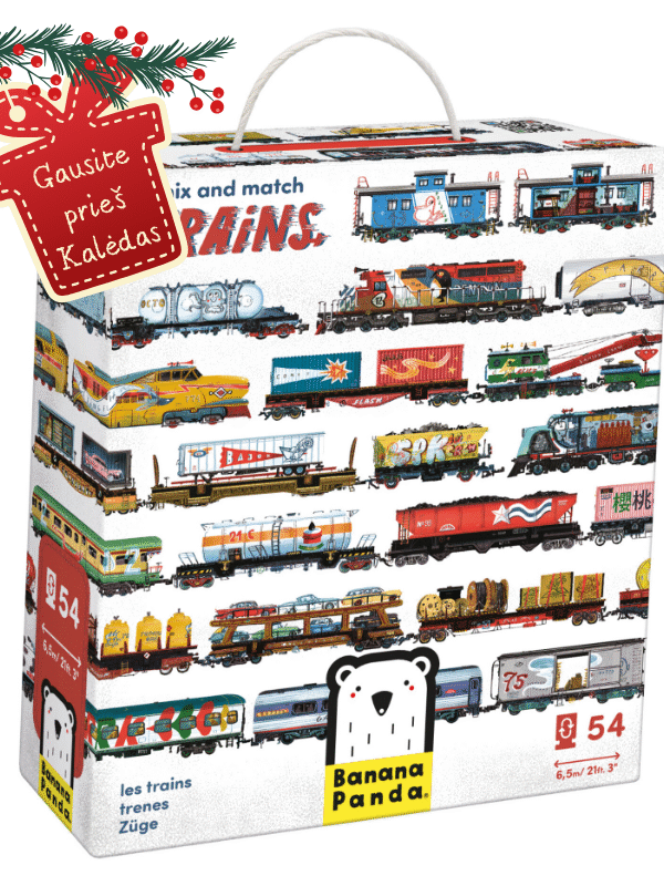 Maišykite ir derinkite traukinius