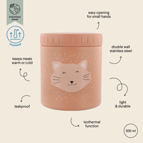 Termo pietų indelis 500ml - Katė trixie™