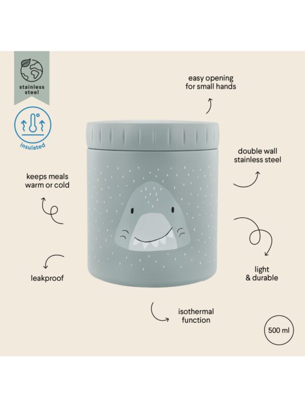 Termo pietų indelis 500ml - Ryklys trixie™