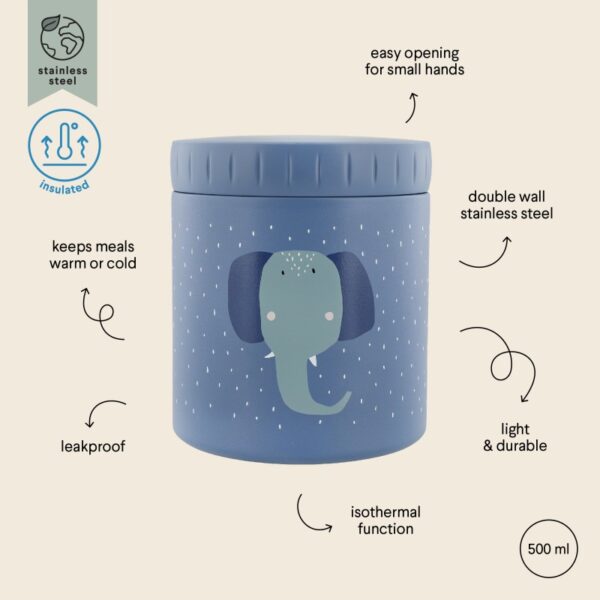 Termo pietų indelis 500ml - Dramblys trixie™