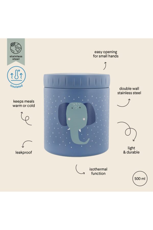 Termo pietų indelis 500ml - Dramblys trixie™