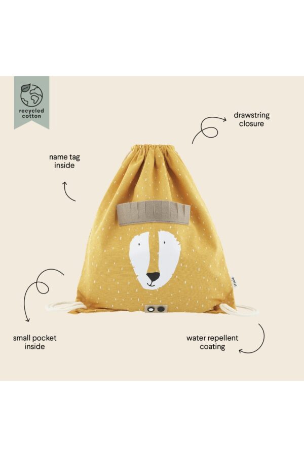 Raišteliu užtraukiamas krepšys - Liūtas trixie™