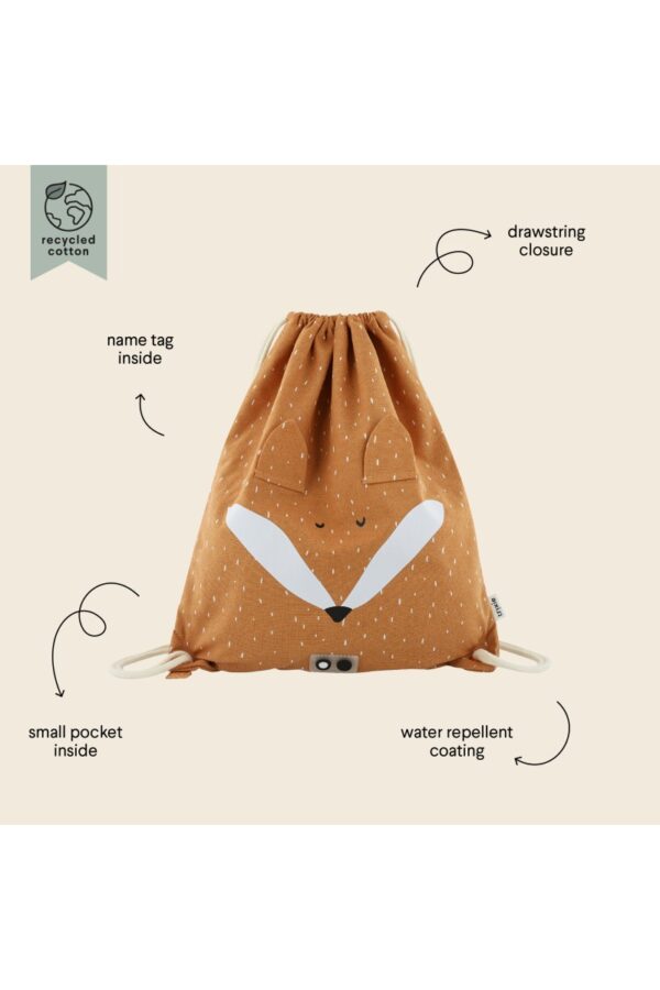 Raišteliu užtraukiamas krepšys - Lapė trixie™