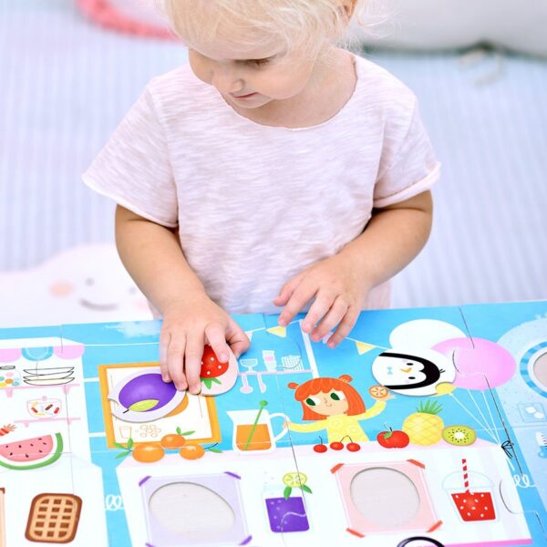 Dėlionė - surask porą. Maisto sunkvežimis