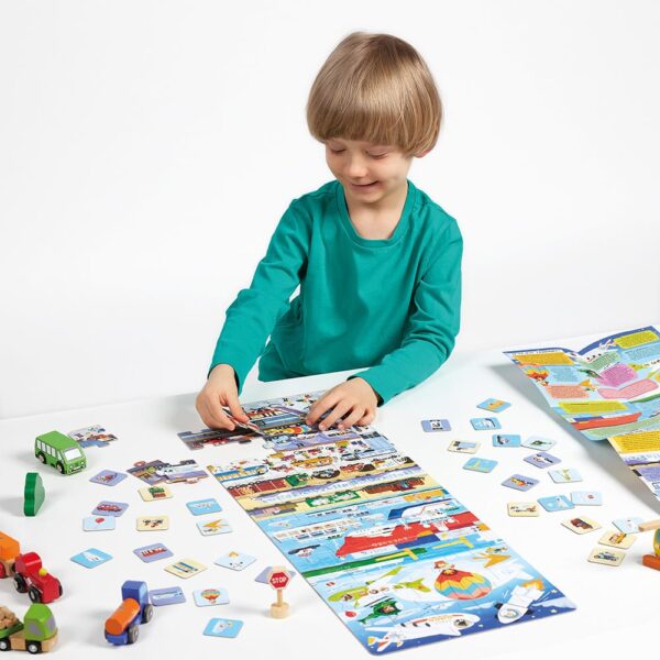 Dėlionė +. Transportas