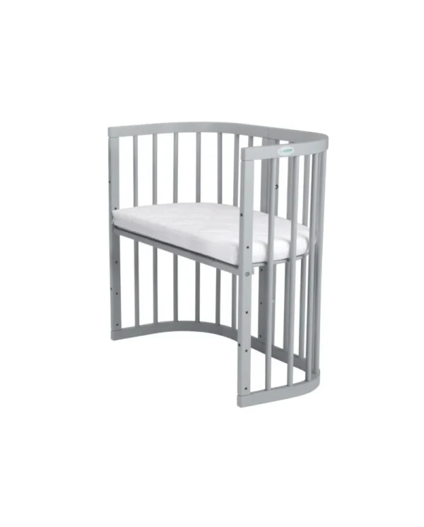 7in1 daugiafunkcinė pilka kūdikio lovytė