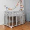 7in1-baby-crib-with-mattress-gray (9) 7in1 daugiafunkcinė pilka kūdikio lovytė