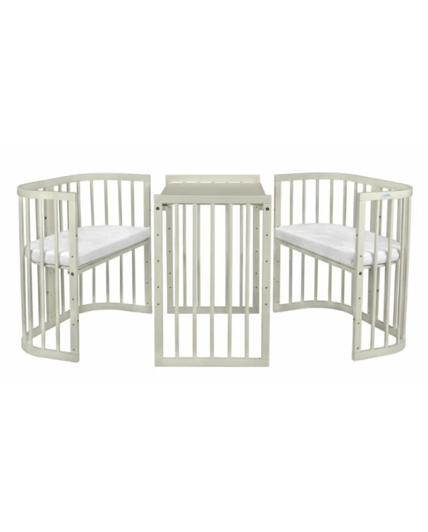 7in1 daugiafunkcinė alyvuogių spalvos kūdikio lovytė