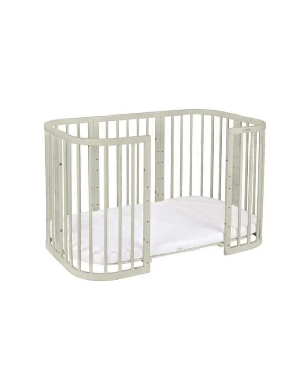 7in1 daugiafunkcinė alyvuogių spalvos kūdikio lovytė