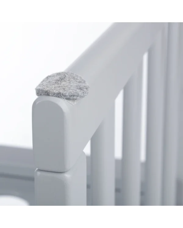 Ovali 7in1 daugiafunkcinė pilka kūdikio lovytė