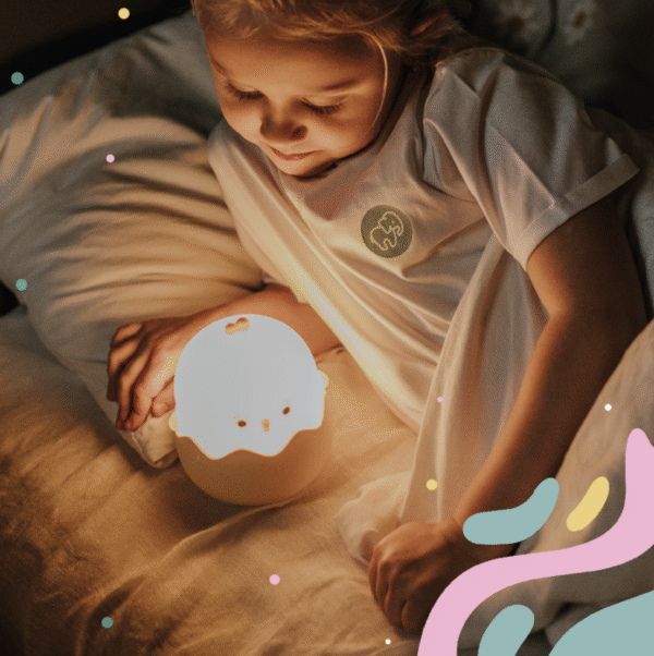 Naktinė lempa - mieguistas Viščiukas