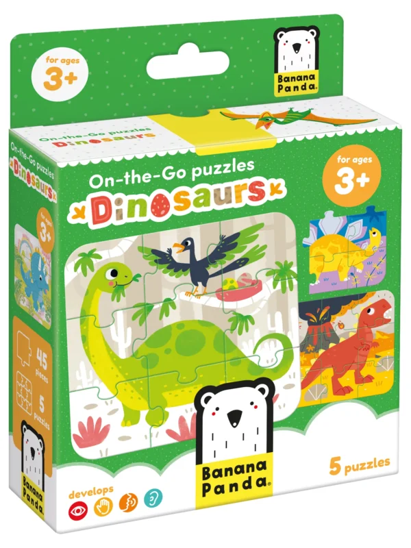 Dėlionės kelionei. Dinozaurai