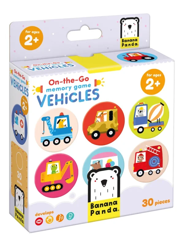 Kelioninis atminties žaidimas. Transporto priemonės