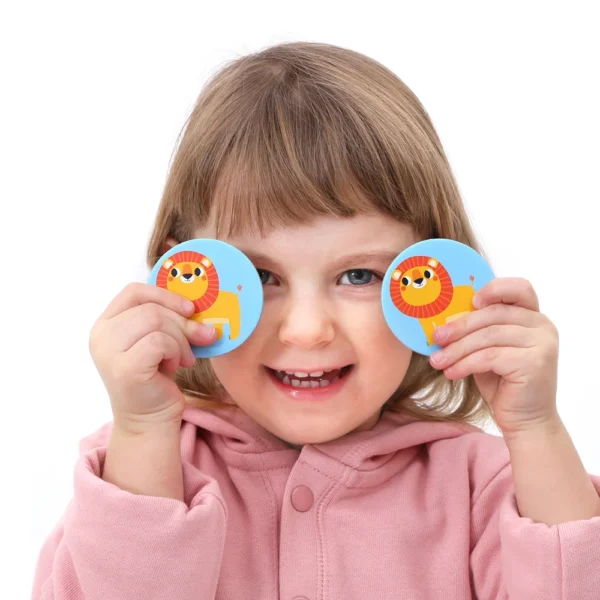 Kelioninis atminties žaidimas. Laukiniai gyvūnai