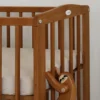 Šoninė lovytė 2in1 su čiužiniu „Waldin“ - vintage