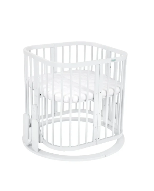 Supimo mechanizmas 7in1 kūdikio lovytei - baltas