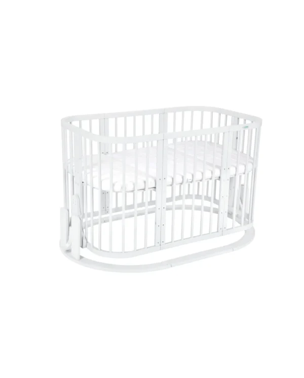 Supimo mechanizmas 7in1 kūdikio lovytei - baltas