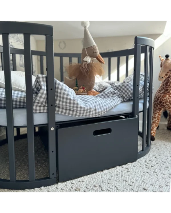 graphite-drawer (2) Tamsaus grafito spalvos stalčius 7in1 lovytei