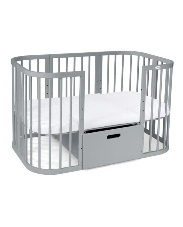 Pilkas stalčius 7in1 lovytei