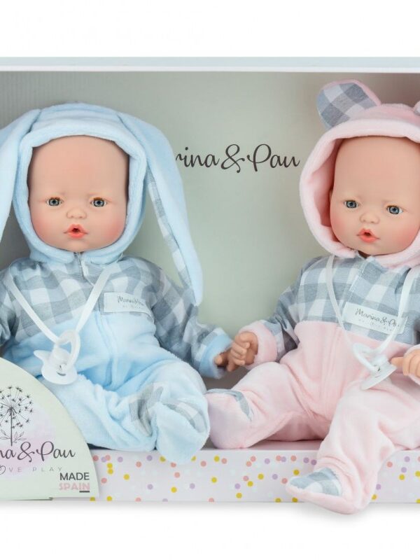 Marina & Pau lėlės - dvynukai Pitus Mellizos 0589