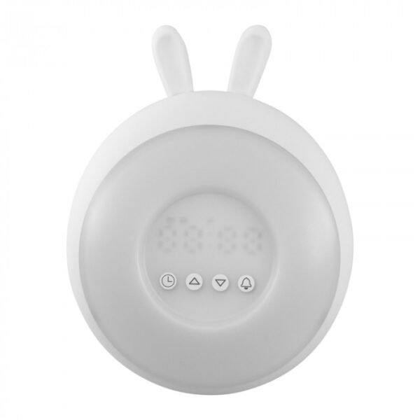 Žadintuvas/Naktinė lempa - baltasis Triušis