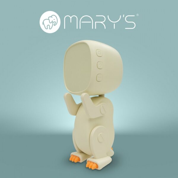 Žadintuvas - baltas Robo Dino