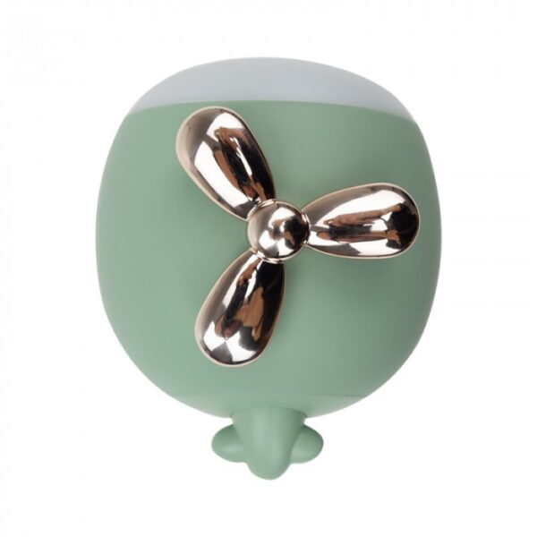 Naktinė lempa - žalias Sraigtasparnis