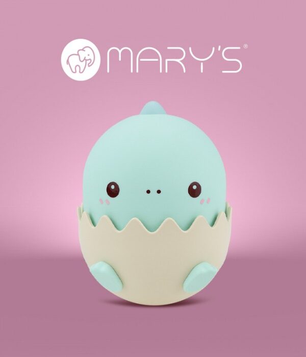 Naktinė lempa - mėlynas Dino Baby