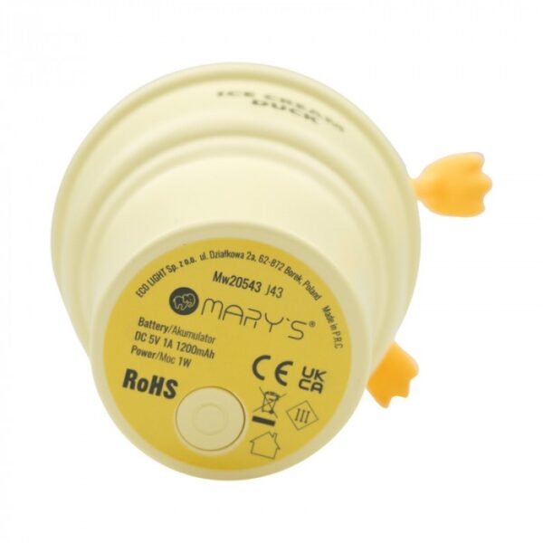 Naktinė lempa - „Ice-Cream Duck“