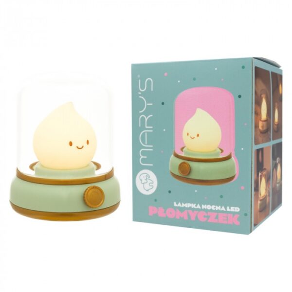 Naktinė lempa - žalia mažoji Liepsna