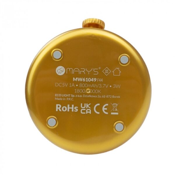 Naktinė lempa - geltona mažoji Liepsna