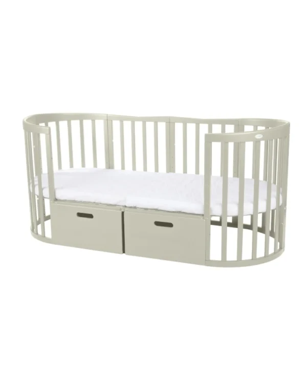 Stalčius 7in1 lovytei - alyvuogių spalvos