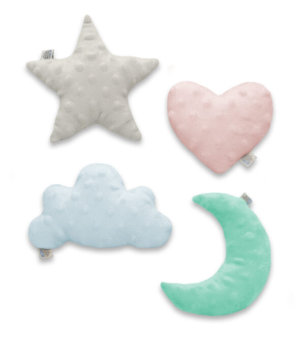 Dekoratyvinių MINI pagalvėlių rinkinys, 4vnt.