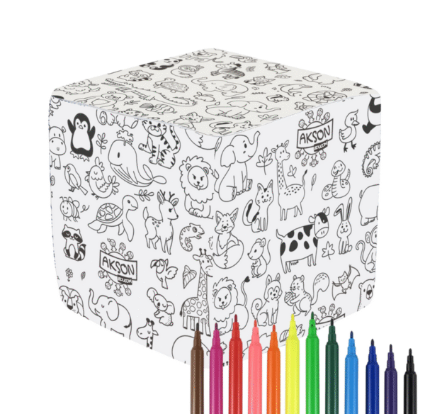 Spalvinimo kubas Gyvūnėliai