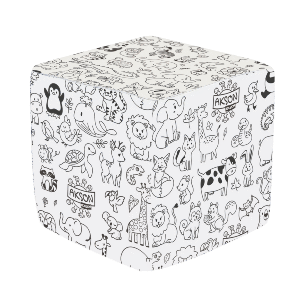 Spalvinimo kubas Gyvūnėliai