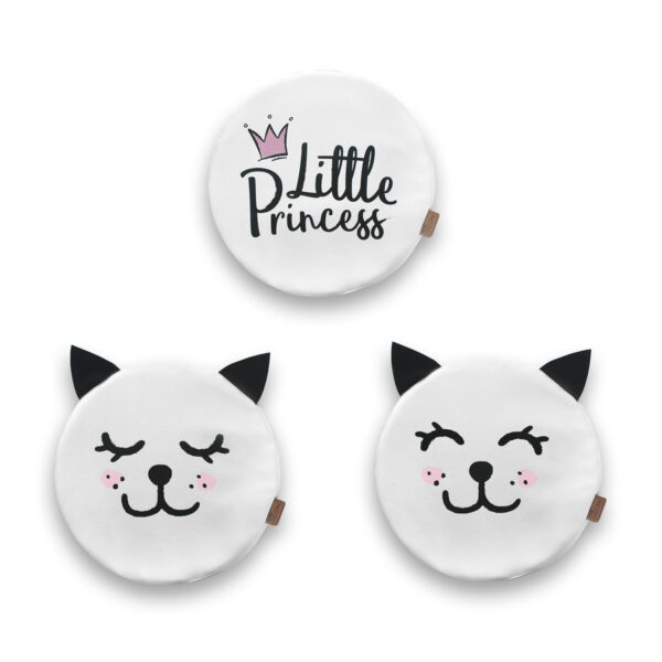 Eko odos pagalvėlių rinkinys „Katė“ 3 vnt.