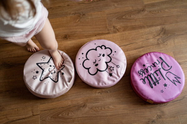 Eko odos pagalvėlių rinkinys „Little Princess“ 3 vnt.