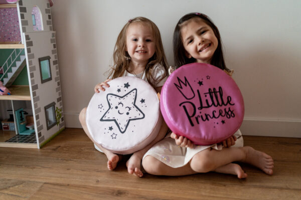 Eko odos pagalvėlių rinkinys „Little Princess“ 3 vnt.