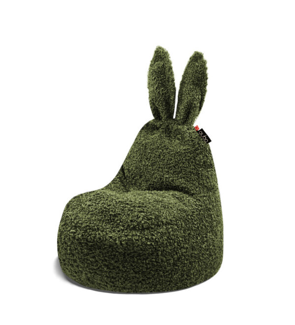 Qubo™ sėdmaišis Baby Rabbit FLUFFY FIT