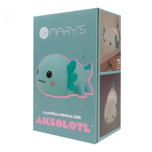Naktinė lempa - Mėlynasis aksolotlis