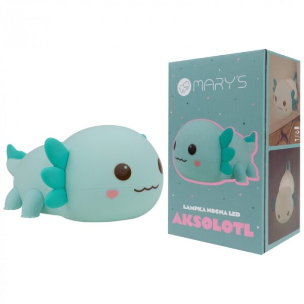 Naktinė lempa - Mėlynasis aksolotlis