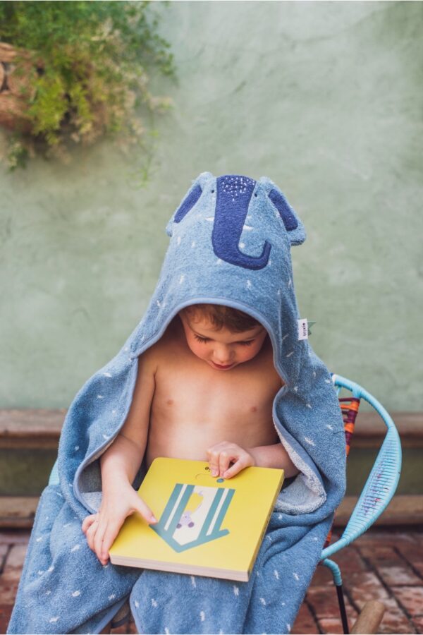 Didėlis rankšluostis su gobtuvu - Dramblys trixie™