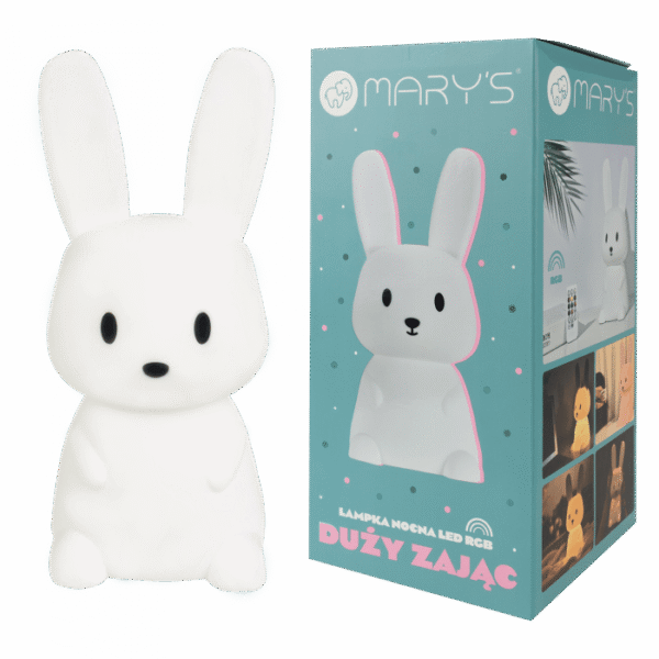 Naktinė lempa - didysis Baltas kiškis