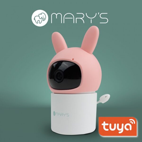 Kūdikio monitorius – MARY’S besisukantis „Triušis“