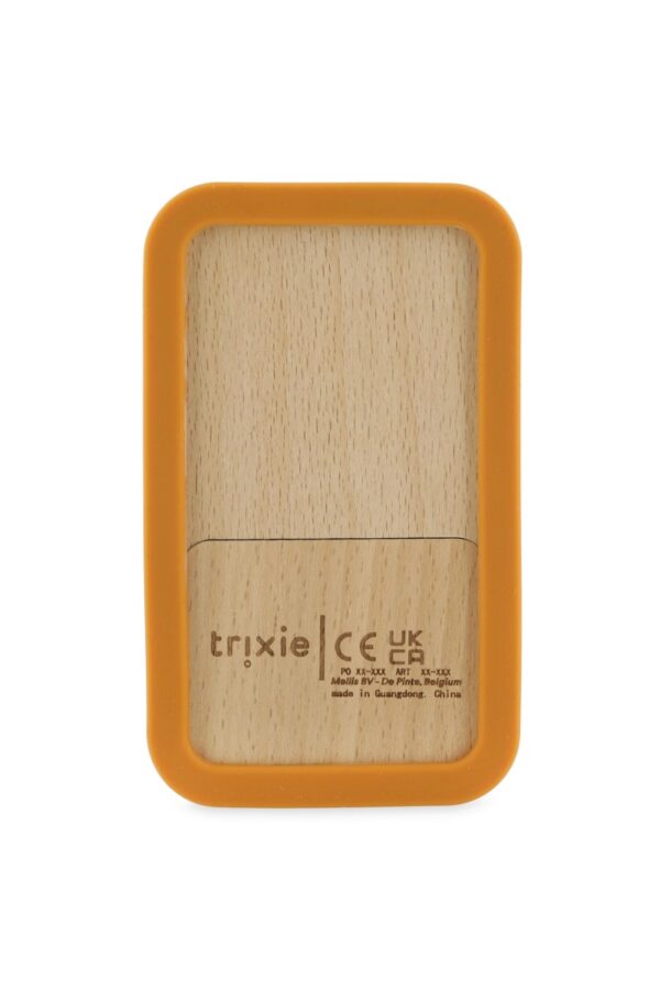 Trixie™ lapė medinis kūdikių telefonas - kramtukas