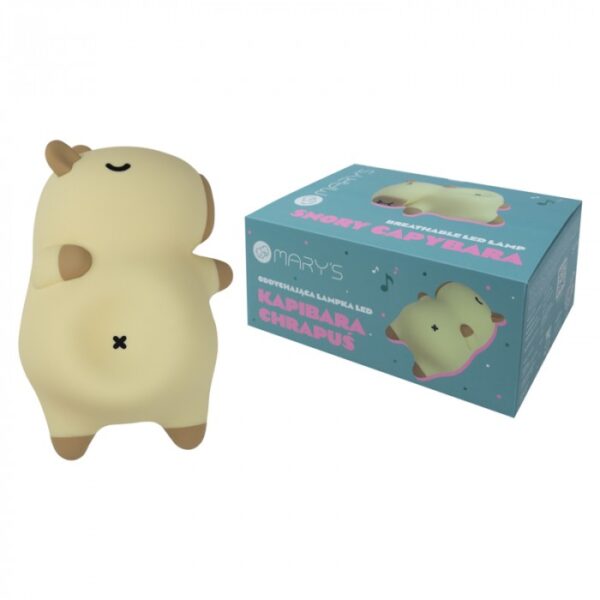 mary-s-oddychajaca-lampka-led-kapibara-chrapus-23bbddbd0e284f0f99300bf30df57393-1b2da7ac Naktinė lempa - knarkianti Kapibara