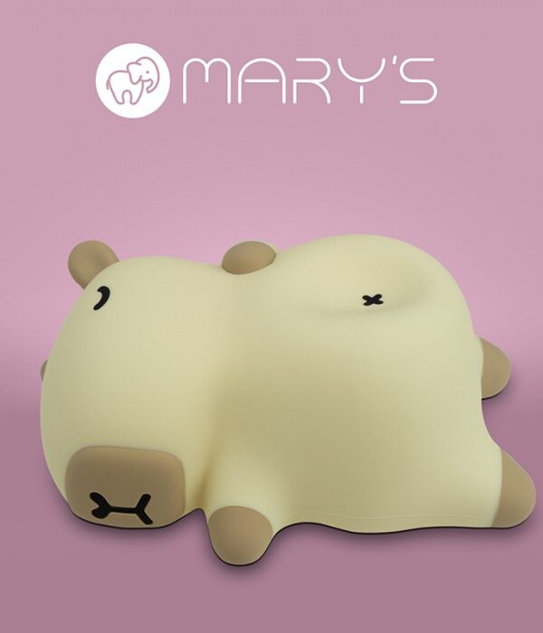 mary-s-oddychajaca-lampka-led-kapibara-chrapus-e28e9968868d4465bca1b08ceca511c9-6167f816 Naktinė lempa - knarkianti Kapibara