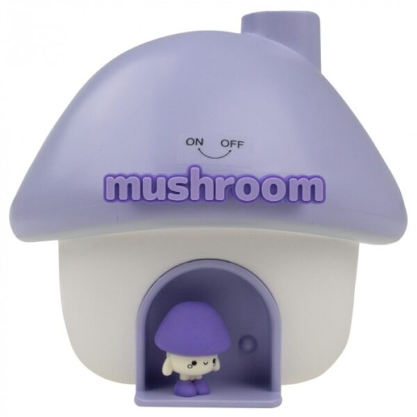 Oro drėkintuvas su LED apšvietimu - „Purple Mushroom“